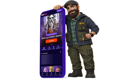 X3Bet UK Casino Mobile